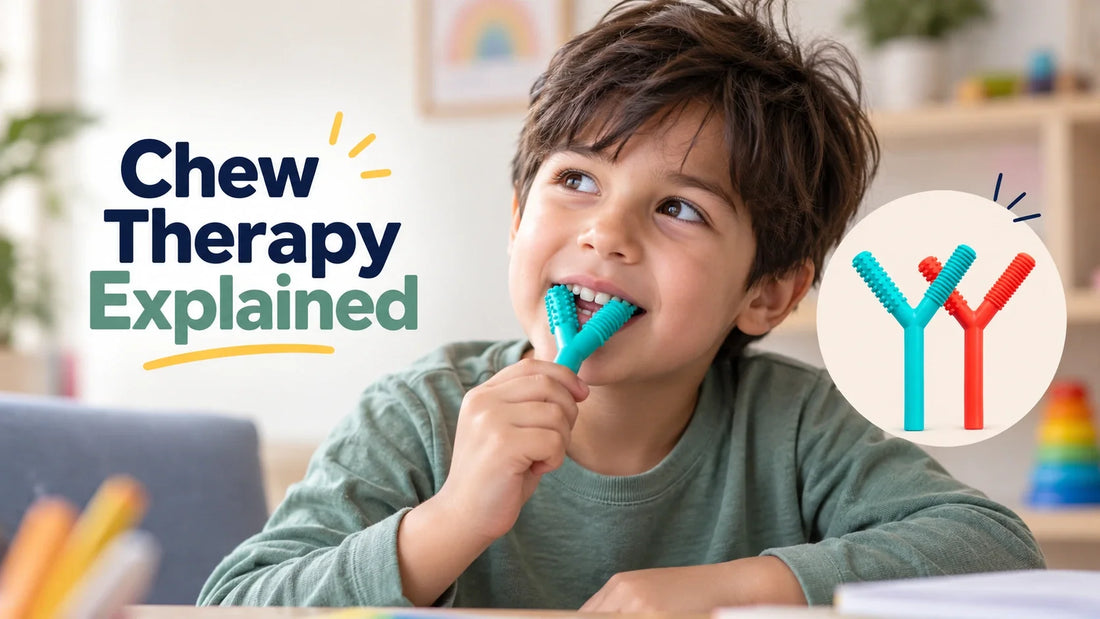Chew Therapy Explained: Why Some Kids Need to Bite and How to Support It Safely