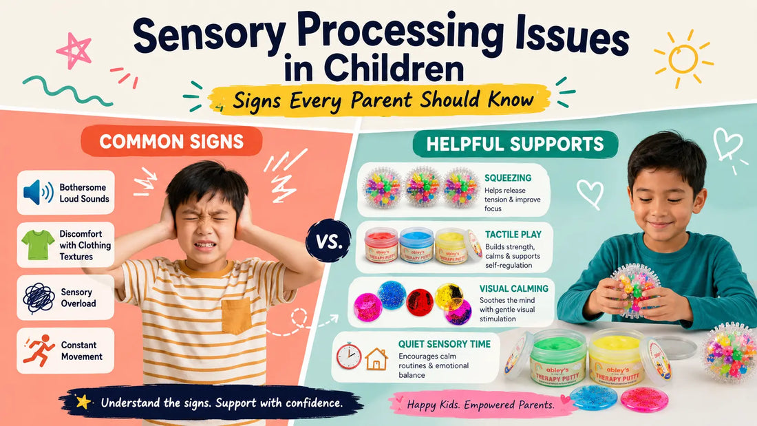 Sensory Processing Issues in Children: Signs Every Parent Should Know