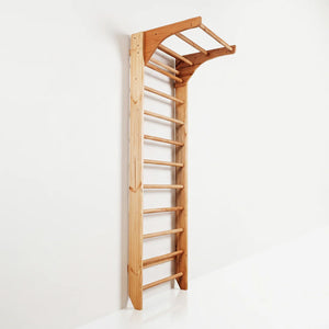 Wall Ladder Physiotherapy – Wooden Stall Bars for Home Gym, Physiotherapy, Stretching & Strength Training