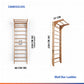 Wall Ladder Physiotherapy – Wooden Stall Bars for Home Gym, Physiotherapy, Stretching & Strength Training