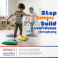 Abley’s Antislip Triangle Stepping Stones (6pc) – Sensory Balance & Motor Skills Toy