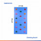 Climbing Frame (3x8) With 16 Stepping Stones – Wooden Indoor & Outdoor Play Frame for Kids | Strength, Balance & Motor Skill Development