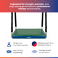 Abley’s Premium Rexine Platform Swing for Sensory Integration and Indoor/Outdoor Therapeutic Play