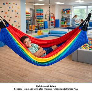 Acrobat Swing – Three Layer Sensory Therapy Hammock for Kids & Adults (Indoor/Outdoor)