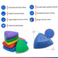 Abley’s Antislip Triangle Stepping Stones (6pc) – Sensory Balance & Motor Skills Toy