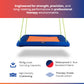 Abley’s Premium Platform Swing with Soft Carpet Inlay for Indoor and Outdoor Sensory Play