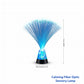 Abley's Calming Fiber Optic Sensory Lamp – Color-Changing Light with Crystal Base