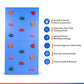 Climbing Frame (3x8) With 16 Stepping Stones – Wooden Indoor & Outdoor Play Frame for Kids | Strength, Balance & Motor Skill Development