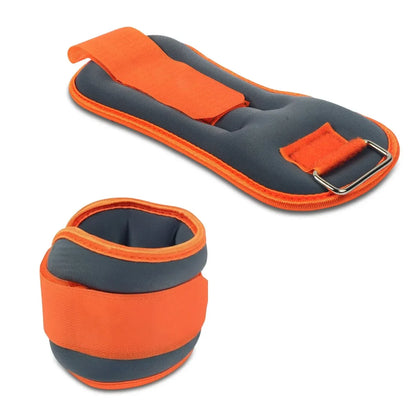 Adjustable Ankle Weights (0.5kg, 1kg & 2kg) – Fitness Weights for Walking