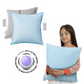 Abley's Weighted Minky Dot Pillow with Vibration | Calming and Comforting