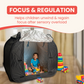 Abley's Light-Up Sensory Play Tent for Children | Fiber Optic Calming Den for Focus & Relaxation
