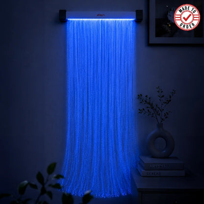 Fiber Optic Sensory Curtain for Visual Calm and Engagement (3 ft x 2m)