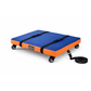 Abley’s Premium Padded Scooter Board with Safety Straps for Sensory Play and Physical Therapy Exercise