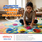 Glitter Gel Sensory Pad | Tactile Play and Sensory Exploration | Multicolour (Pack of 6)
