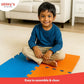 Interlocking Mats Floor Tiles : ( 2 x 2 )Ft | Thickness-25mm | Non-Slip