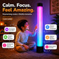 Abley's Sensory LED Lava Lamp - Mood Lighting Floor Tower for Kids Calm, Relaxation & Stress Relief