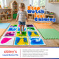 Abley's Liquid Motion Tiles | Interactive Sensory Mat | Square Multicolour