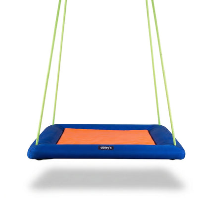 Abley’s Premium Platform Swing with Soft Carpet Inlay for Indoor and Outdoor Sensory Play
