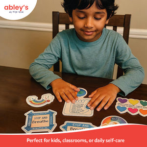Abley’s Sensory & Mindfulness Sticker Set – Calming Visual Support for Kids
