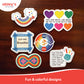 Abley’s Sensory & Mindfulness Sticker Set – Calming Visual Support for Kids