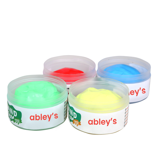 Abley's Therapy Putty, Hand Strengthening & Stress Relief, Set of 4
