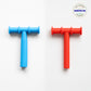 Sensory T Shape Chew Tube | Oral Motor Skills | 100% Safe BPA Free Silicone | Pack of 2