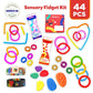 Abley’s Fidget Box – Mega Sensory Toolkit (44-in-1 Sensory Set)