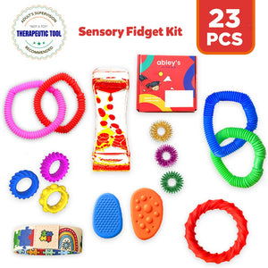 Abley’s Fidget Box – Mega Toolkit (23-in-1 Sensory Set)