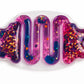 Abley's Sensory Pad Glitter Goo Liquid Fidget Leak-Proof Visual Calming Tool Multicolour