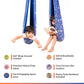 Abley's Lycra Sensory Swing | Double-Layered Calming Comfort