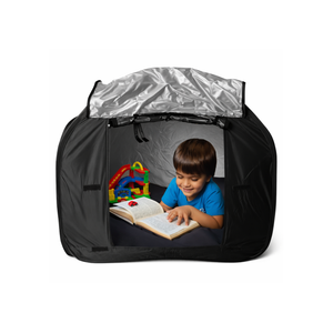 Abley's Light-Up Sensory Play Tent for Children | Fiber Optic Calming Den for Focus & Relaxation