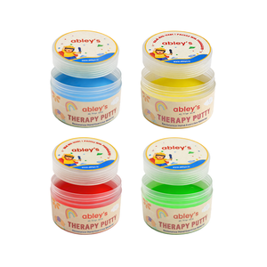 Abley's Therapy Putty Set | Hand & Finger Strengthener | 4-Color Pack