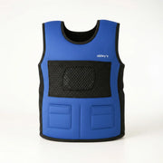 Abley's Weighted Vest for Kids | 2lb and 3lb Removable Weights | Deep Pressure Sensory Vest | Blue
