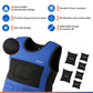 Abley's Weighted Vest for Kids | 2lb and 3lb Removable Weights | Deep Pressure Sensory Vest | Blue